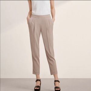 Aritzia Babaton cropped linen pants soldout online